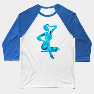 Posing woman Baseball T-Shirt